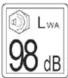 Meec Tools 721-095 - Nalepki ostrzegawcze - 5