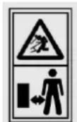 Meec Tools 721-095 - Warning stickers - 2