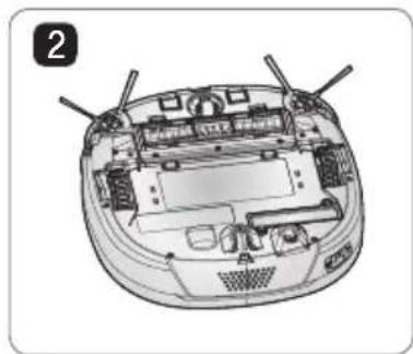 LG VR6270LVMB - Demontera/montera batteriet - 3