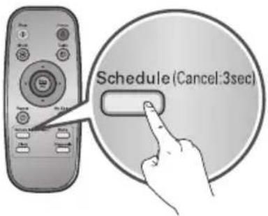 Schedule (Cancel:3sec)