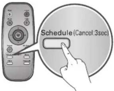 Schedule (Cancel:3sec)