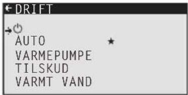 DRIFT AUTO VARMEPUMPE TILSKUD VARMT VAND