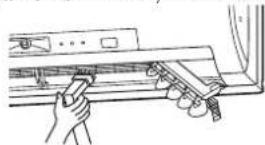 MITSUBISHI MSZ-FD35VAS - Rengør ventilatoren. - 1
