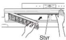 MITSUBISHI MSZ-FD35VAS - Luftudblæsning og ventilator (husk at stoppe ventilatoren før rengøring) - 4