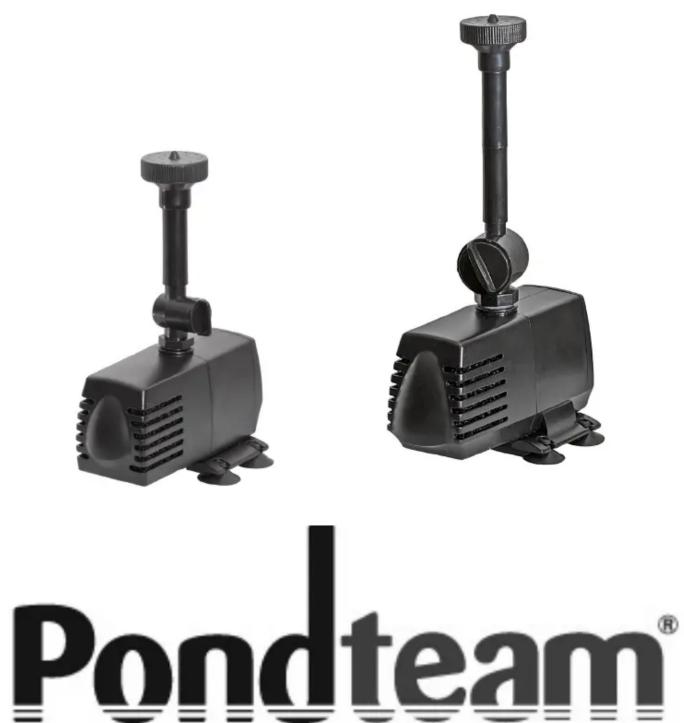 Pondteam AQ700 - Brugsanvisning/Bruksanvisning Fontænepumpe /Fontänpump AQ700F / AQ1000F - 1