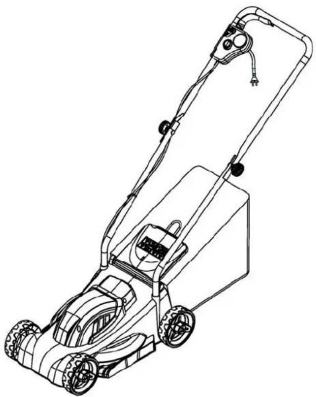 Adano EL32E - Elgräsklippare EL32E HN 10046 - 1