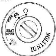 PUSH SEAT OPEN C IG NITION