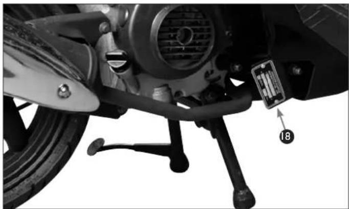 Giantco G-Buddy - opbevaringsrum under sæde ⑰ - 2