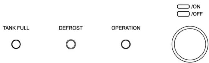 TANK FULL DEFROST OPERATION /ON /OFF