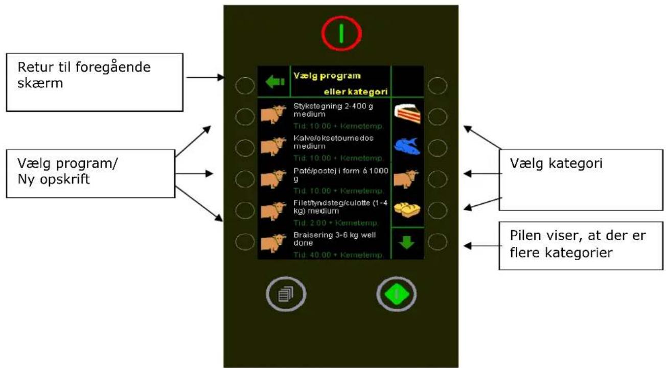 Hounö Visual Cooking II KPE - Programredigering, oprettelse og ændring af program - 2