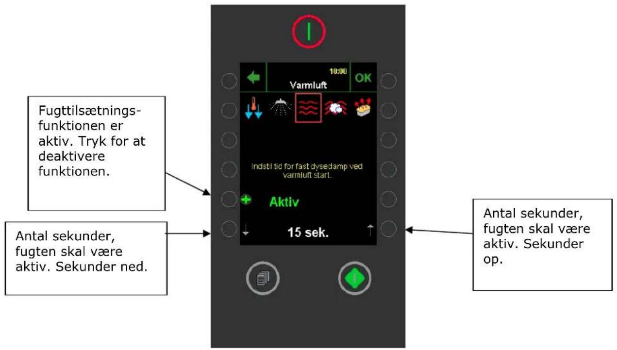 Hounö Visual Cooking II BPE - Obs! Blæserhastigheder under 50% kan ikke benyttes ved temperaturer over 200°C. - 1