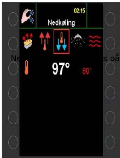 02:15 Nedkøling 97° 80°