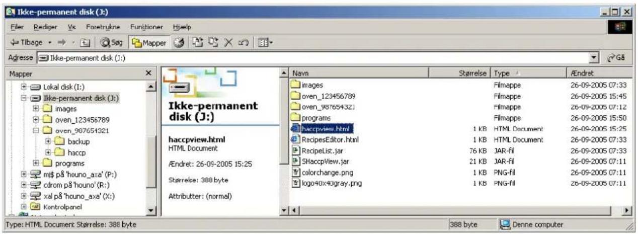 Ikke-permanent disk (J:) Eiler Rediger Vs Foretrykne Functioner Help Tilbage Sog Mapper Adresse Ikke-permanent disk (J:) Mapper Lokal disk (I:) Ikke-permanent disk (J:) images oven_123456789 oven_987654321 backup haccp programs mijs på 'houno_axa' (P:) cdrom på 'houno' (R:) xal på 'houno_axa' (X:) Kontrolpanel Ikke-permanent disk (J:) Navn Størrelse Type /Endret images Filmappe 26-09-2005 07:33 oven_123456789 Filmappe 26-09-2005 15:45 oven_987654321 Filmappe 26-09-2005 07:12 programs Filmappe 26-09-2005 15:50 haccpview.html 1 KB HTML Document 26-09-2005 15:25 RecipesEditor.html 1 KB HTML Document 26-09-2005 07:33 RecipeList.jar 76 KB JAR-fil 26-09-2005 07:33 SHaccpView.jar 21 KB JAR-fil 26-09-2005 07:11 colorchange.png 1 KB PNG-fil 26-09-2005 07:11 logo40x40gray.png 1 KB PNG-fil 26-09-2005 07:11 Attributer: (normal) Type: HTML Document Størrelse: 388 byte 388 byte Denne computer