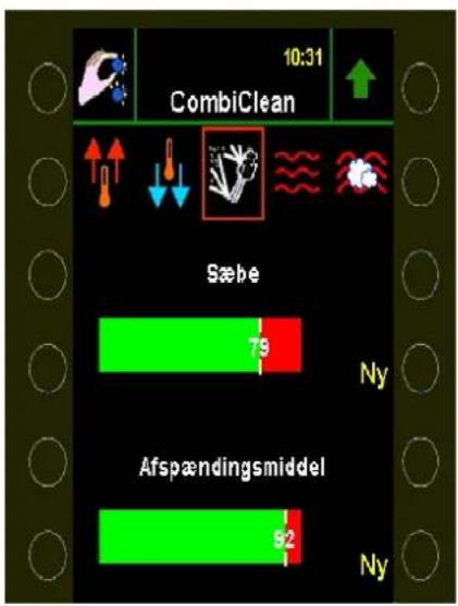 Hounö Visual Cooking I KPE - Tæller og alarm for manglende rengørings- og afspændingsmiddel - 1