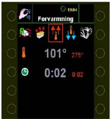 19:04 Forvarming 101° 275° 0:02 0:02