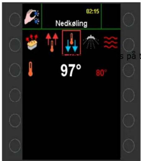 02:15 Nedkøling 97° 80°