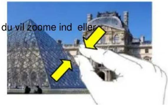 du vil zoome ind eller