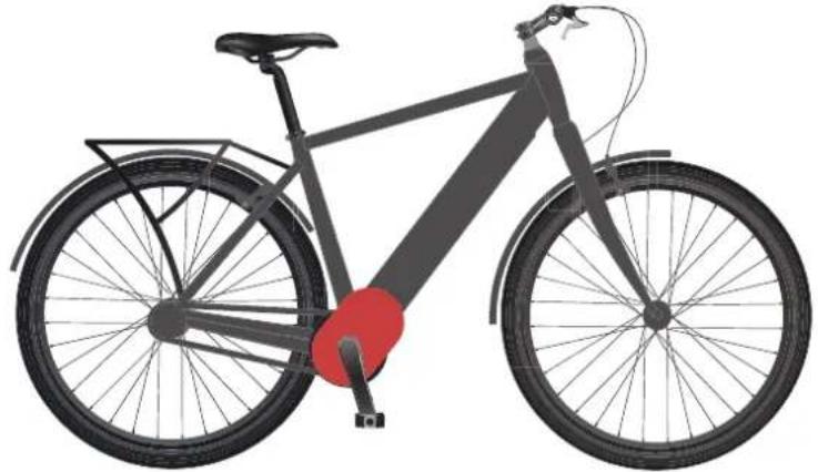 Diavelo E-Vent 600 MTB - KRANKMOTOR - BROSE - 1