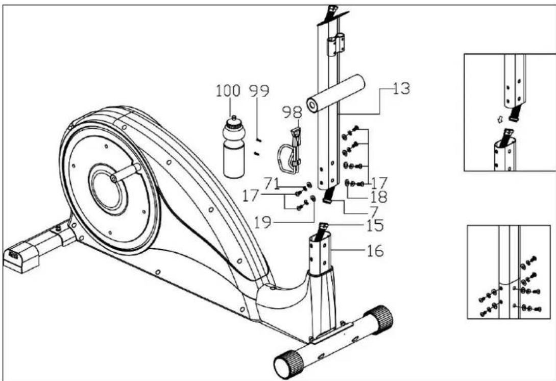 Titan Fitness C510 - Step 2: Upright - 1