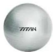 Titan Fitness C510 - Gymball: - 1
