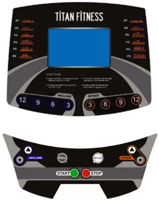 Titan Fitness ST675 Pro - KONSOLVEJLEDNING - 1
