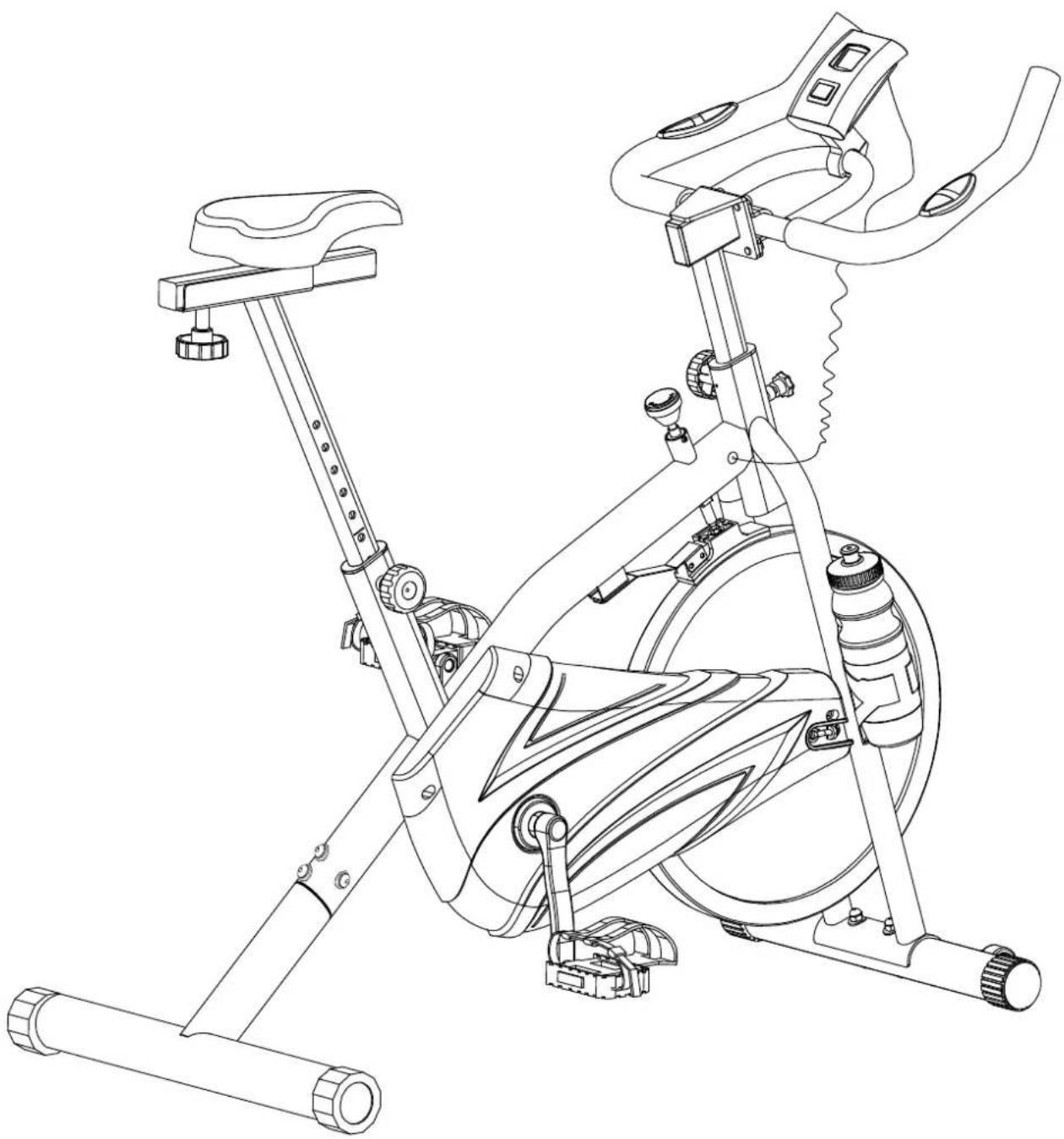 Titan Fitness Spinbike SB4700 - Titan Spinbike SB4700 Manual - 1