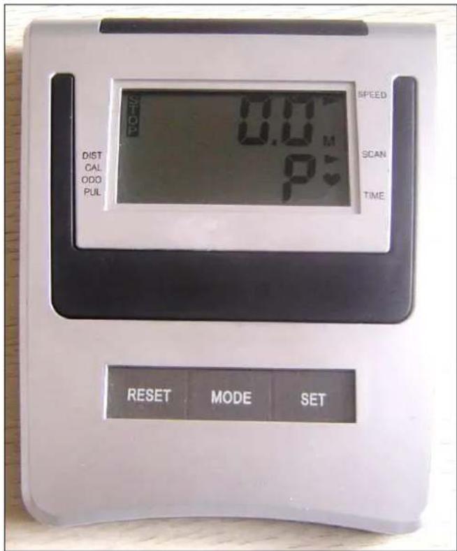 0.0 M P DIST CAL ODO PUL SPEED SCAN TIME RESET MODE SET