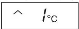 ^ 1°C