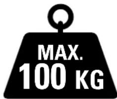 MAX. 100 KG