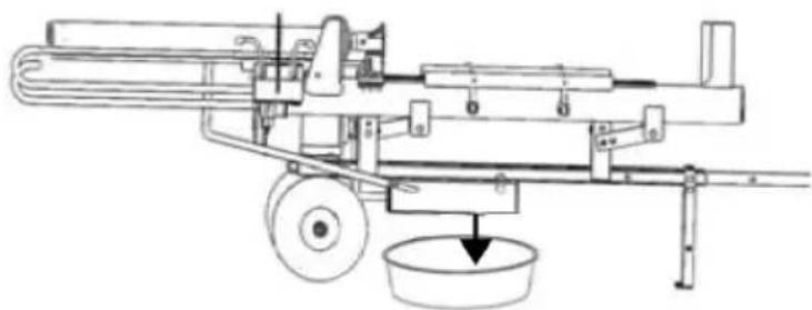 Meec Tools 380-076 - Changing the hydraulic oil - 1