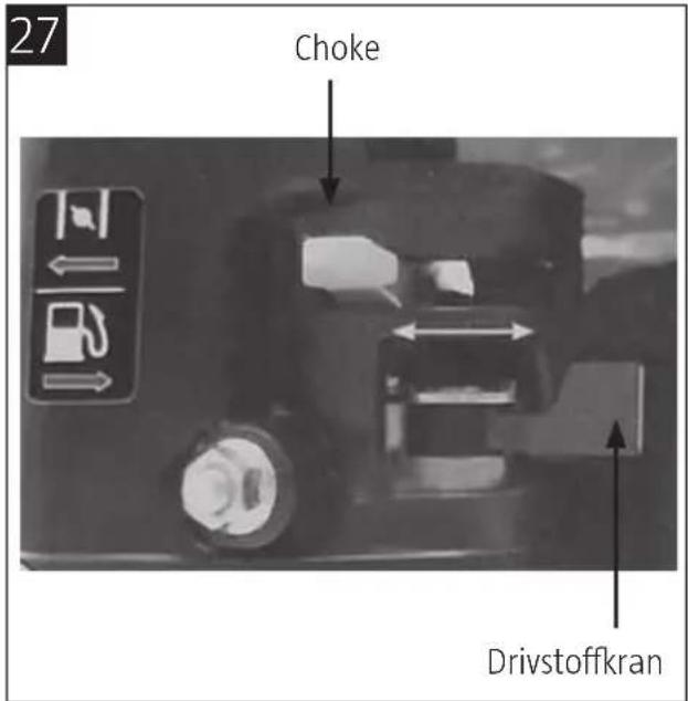 27 Choke Drivstoffkran