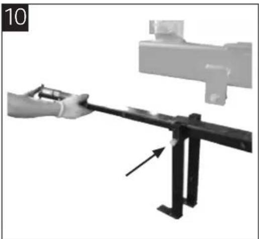 Meec Tools 380-076 - montaż dyszla - 1