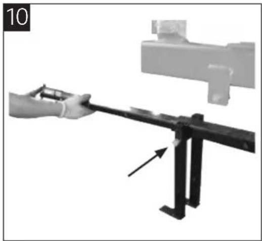 Meec Tools 380-076 - Fit the towbar. - 2