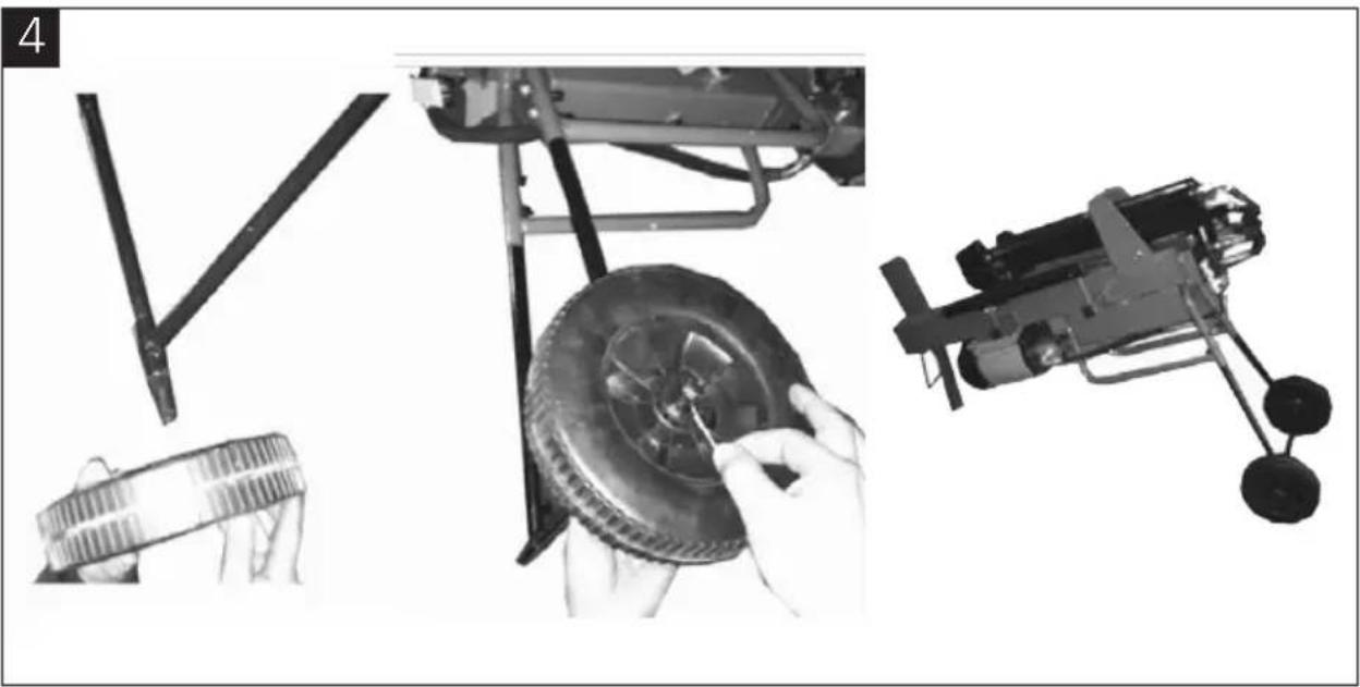 Meec Tools 380-075 - Assembling the legs - 4