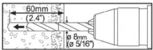 Exibel 38-5545 - Ziegel- oder Betonwand - 2