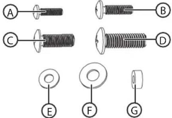 Exibel 38-5545 - Verpackung M (Befestigungsmaterial) - 1