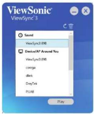 ViewSonic® ViewSync®3 Sound ViewSync3 898 Device/AP Around You ViewSync3 898 coregia dlink DrayTek PJLAB Play