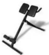 Titan Fitness HG4044A - Rygbænk: - 1