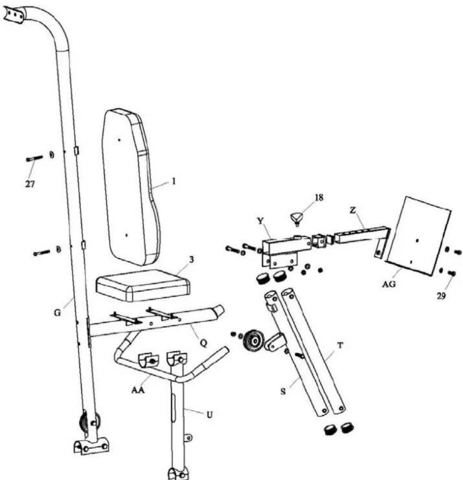 Titan Fitness HG 2064 - STEP 05 - 1