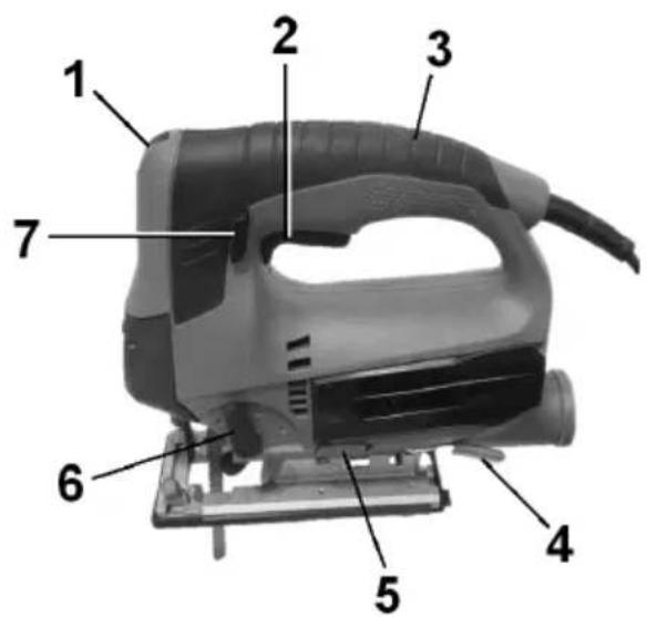 Biltema JS 800 A - ÖVERSIKTSBILD - 1