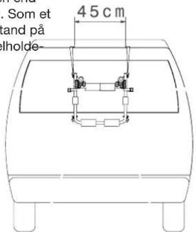 . Som et stand på elholde- 45 cm