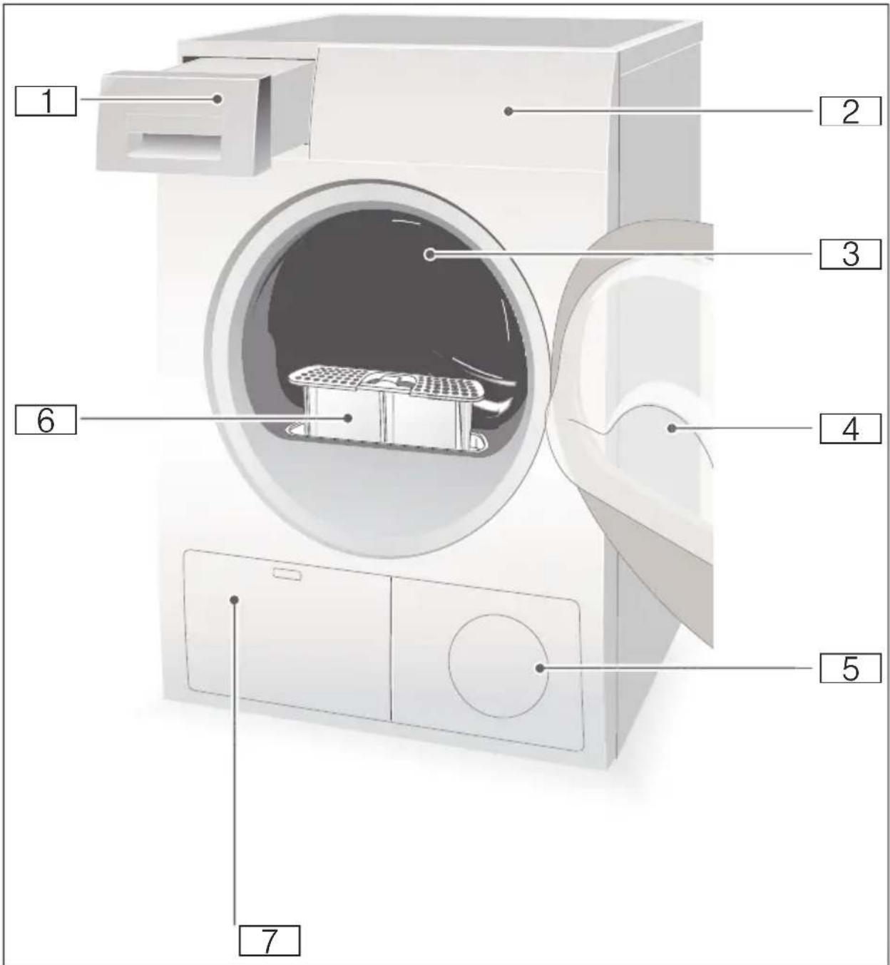 SIEMENS WT46G407DN - Tørketrommel - 1