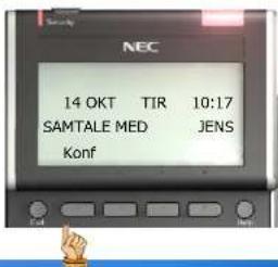 NEC SV 8100 - Telefon konference (Int.erne/eksterne deltaker) - 1