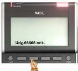 NEC SV 8100 - Opkald via LIST (Ubesvarede kald) - 2