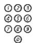 ERICSSON Dialog 3212 - Tast - 1