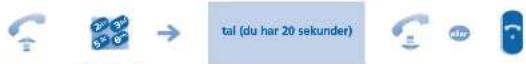 ALCATEL OmniPCX Office 4018 - Udsend en meddelelse på apparatgruppens højttalere - 1