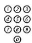 ERICSSON Dialog 3211 - 21* Tast - 1