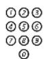ERICSSON Dialog 3211 - Tast - 1