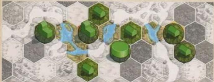 White Goblin Games Terra Mystica - OVERWINNINGSPUNTEN VOOR GEBIEDEN - 1