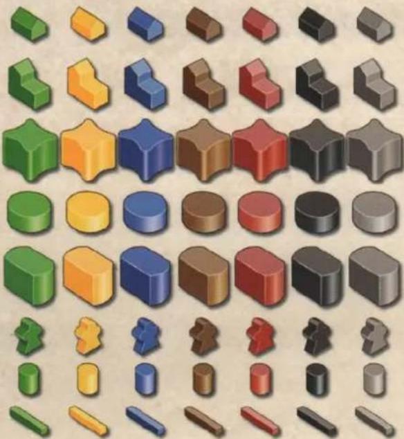 White Goblin Games Terra Mystica - SPELMATERIAL - 15